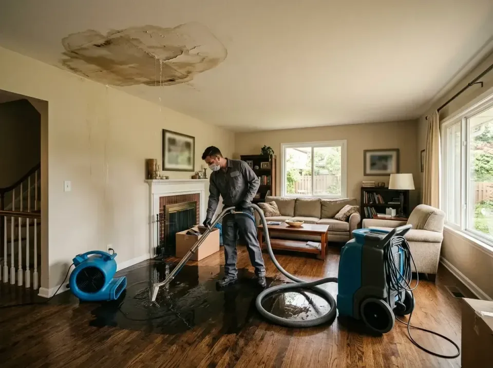 attic-pipe-burst-ceiling-drip-008 — frequently asked questions, Water Damage Restoration & Carpet Care in Crete, IL